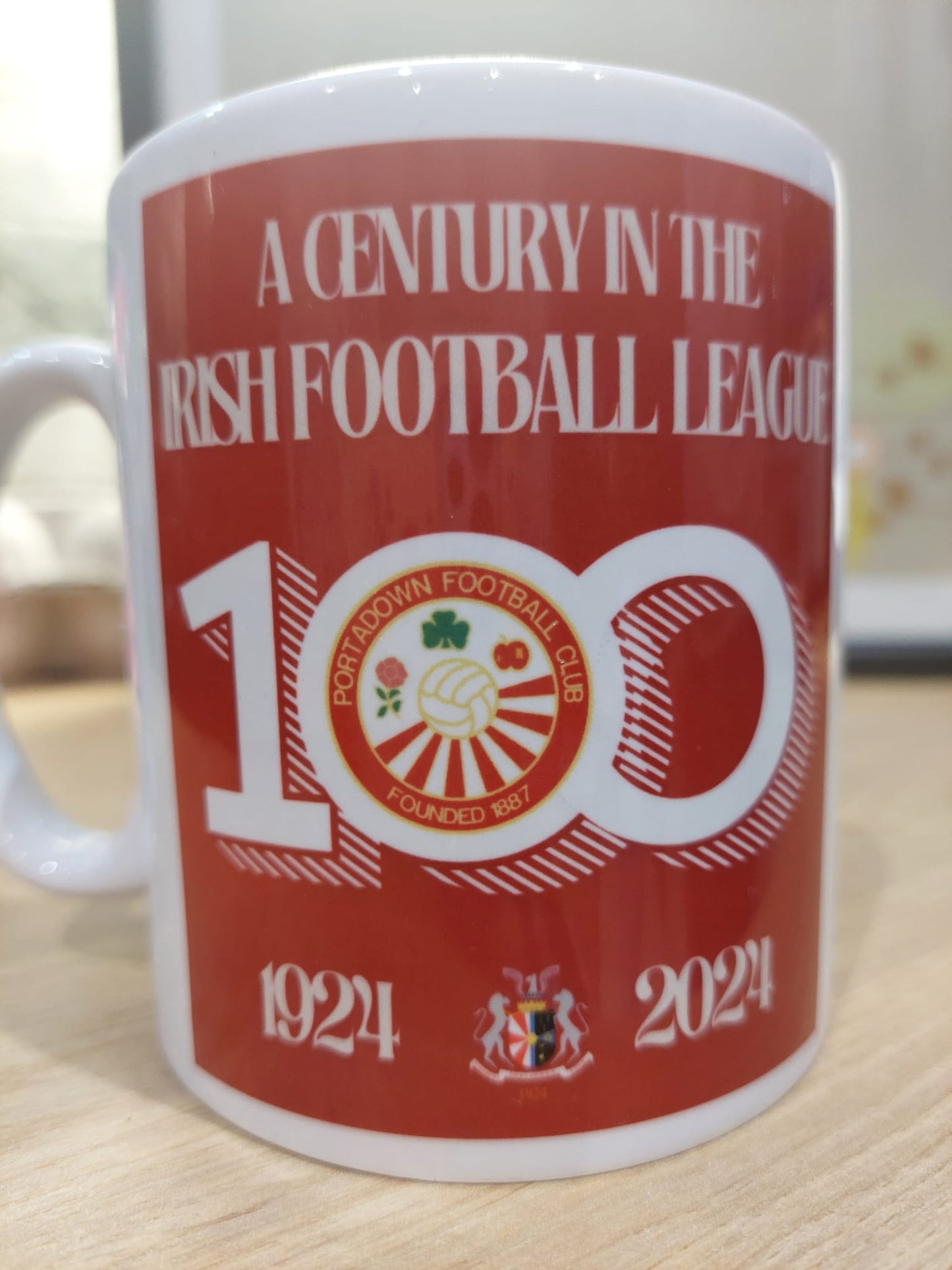 PFC 100 Years in the Irish League Mug