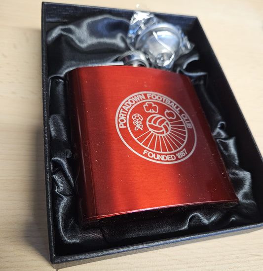 Portadown FC Hip Flask